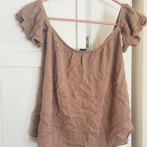 Off the shoulder top
